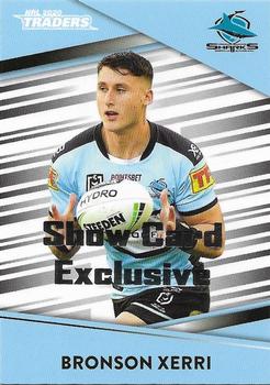 2020 NRL Traders - Show Card Exclusive #040 Bronson Xerri Front